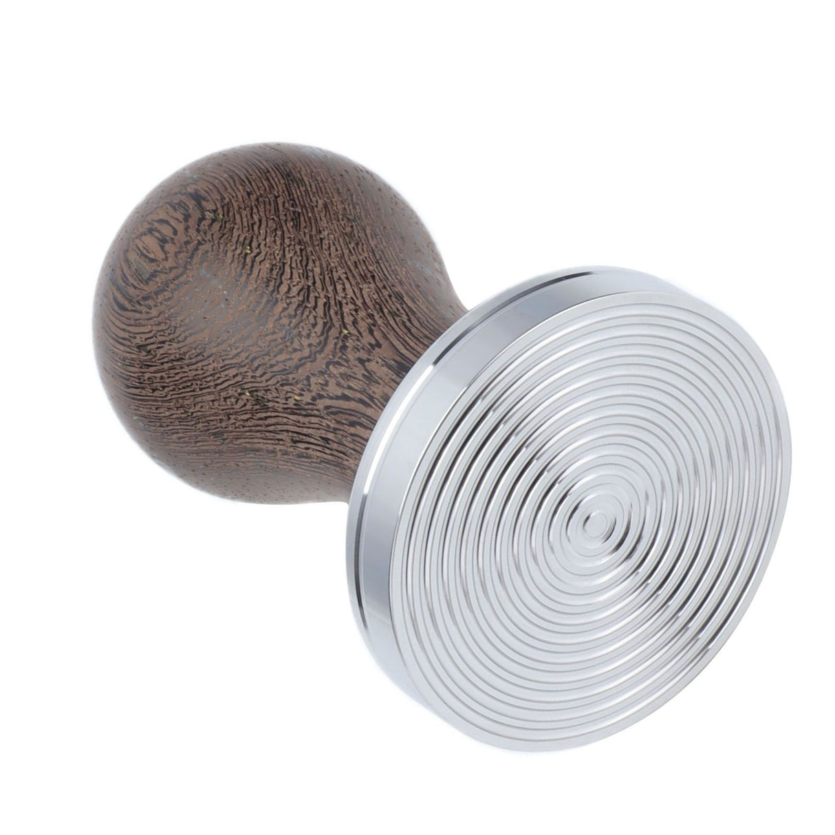 53mm Stainless Steel Coffee Tamper Wooden Handle Coffee Powder Hammer Press Tool Accessory