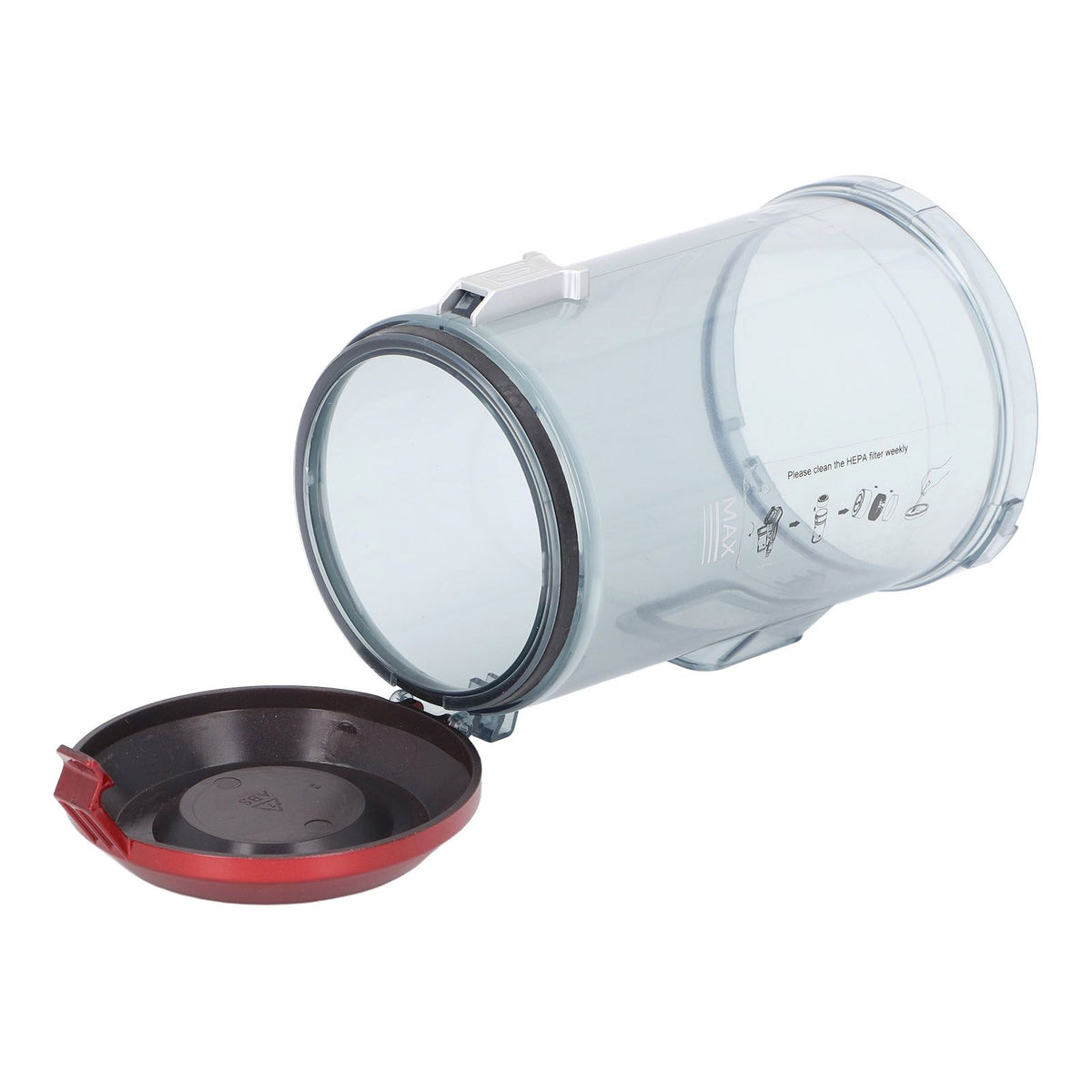 Vacuum Cleaner Dust Box ABS Bin Large Capacity Easy Install Vacuum Cleaner Part for Proscenic I9