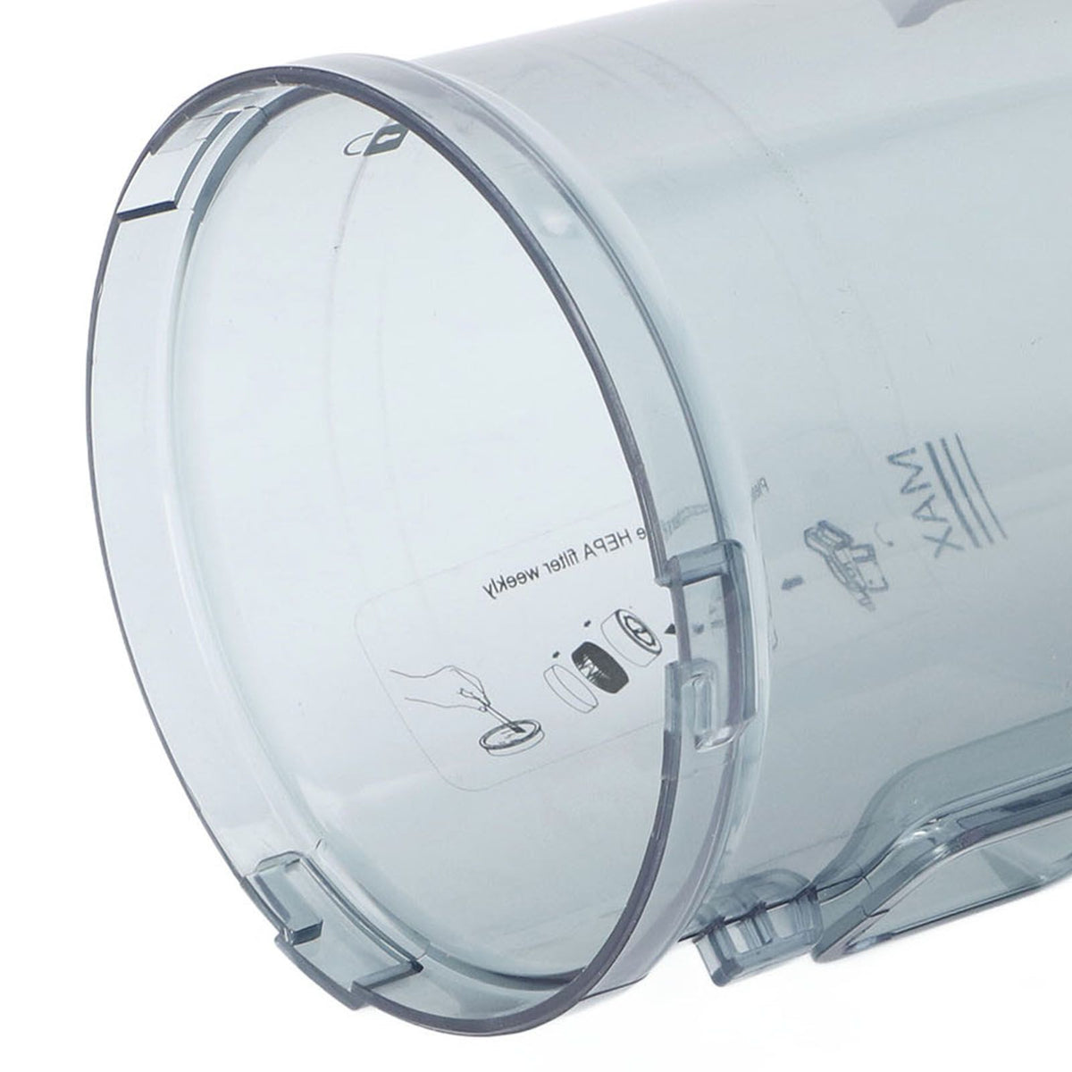 Vacuum Cleaner Dust Box ABS Bin Large Capacity Easy Install Vacuum Cleaner Part for Proscenic I9