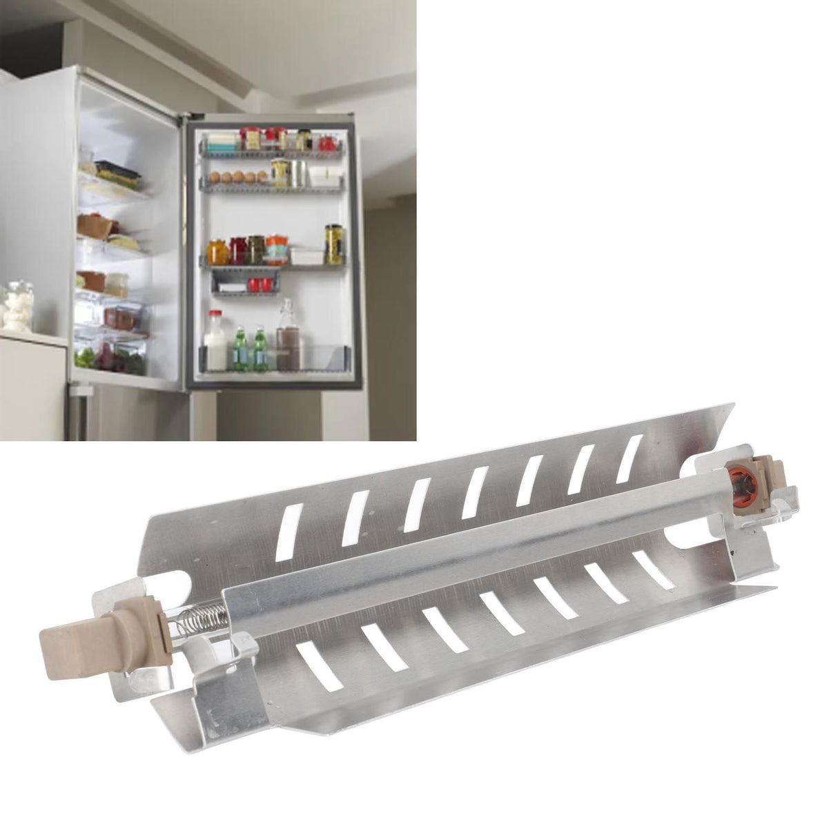 WR51X10055 Refrigerator Defrost Heater Replacements WR55X10025 Temperature Sensor WR50X10068 Defrost Thermostat Assembly