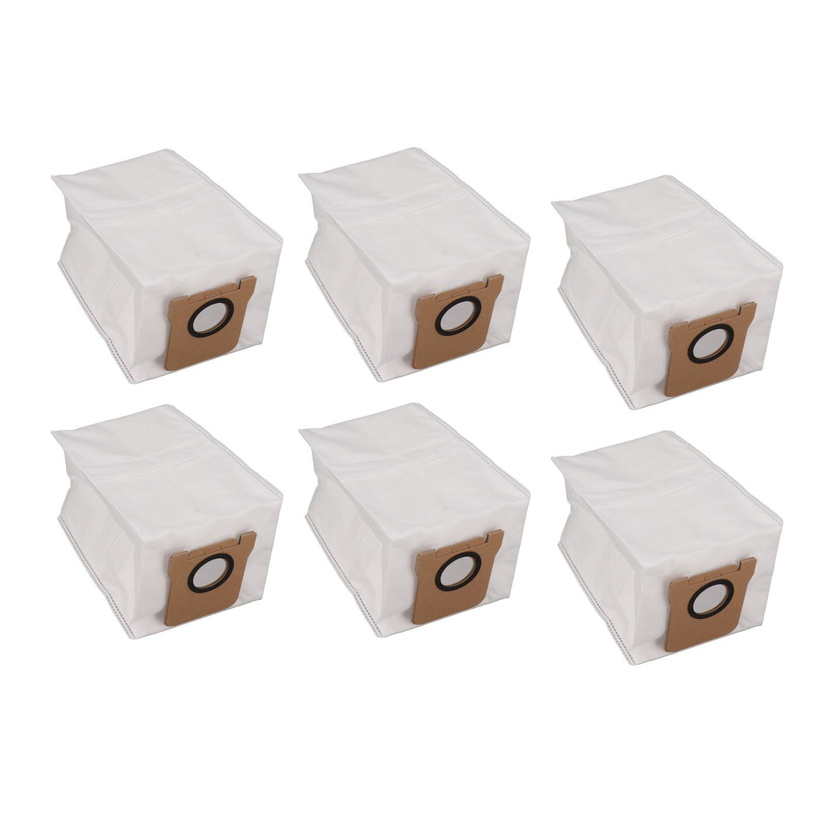 6PCS Vacuum Dust Bag Cloth Self Locking Efficient Clean Easy Replacement Universal Vacuum Cleaner Accessory for Home