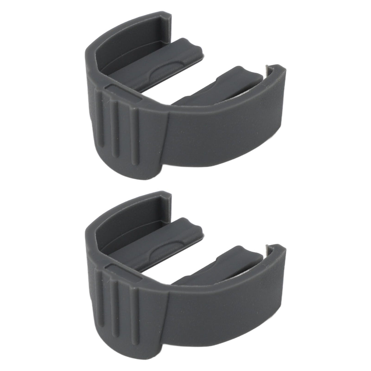 2 PCS Car Washer Quick Connector Buckle Lightweight ABS Power Washer C Clip Buckle for Karcher K2 K3 K7 Grey