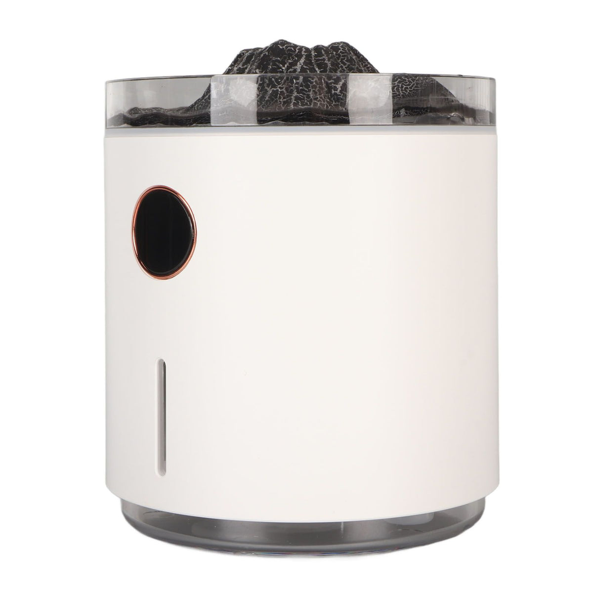 Aromatherapy Mist Diffuser Intelligent Multifunctional Timing Atomizing Flame Humidifier for Bedroom Living Room Black