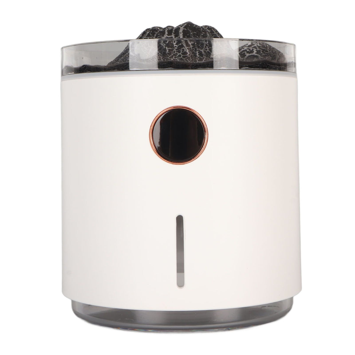 Aromatherapy Mist Diffuser Intelligent Multifunctional Timing Atomizing Flame Humidifier for Bedroom Living Room Black