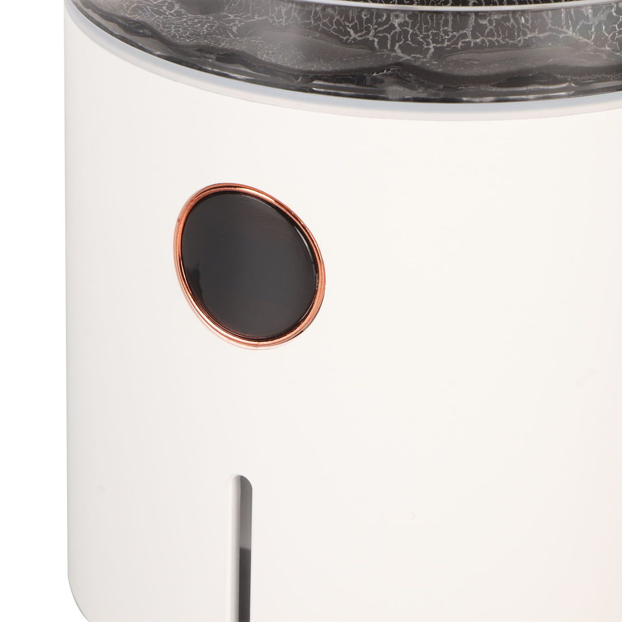 Aromatherapy Mist Diffuser Intelligent Multifunctional Timing Atomizing Flame Humidifier for Bedroom Living Room Black