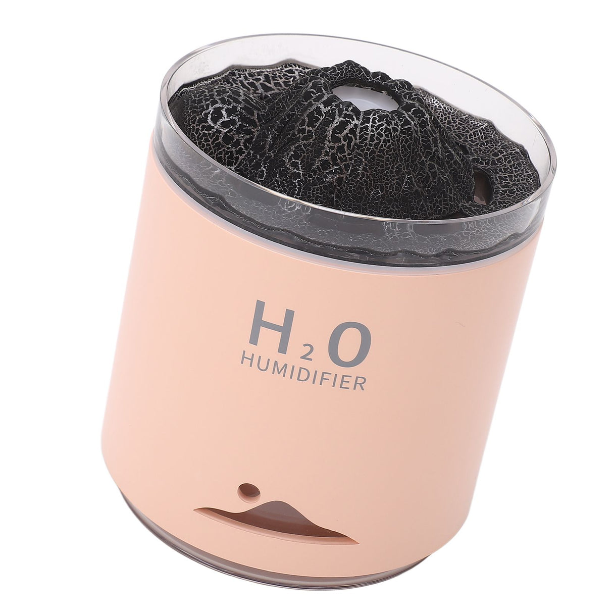 Essential Oil Diffuser Large Capacity Colorful Volcano Appearance Night Light Aromatherapy Oil Humidity Diffuser Pink