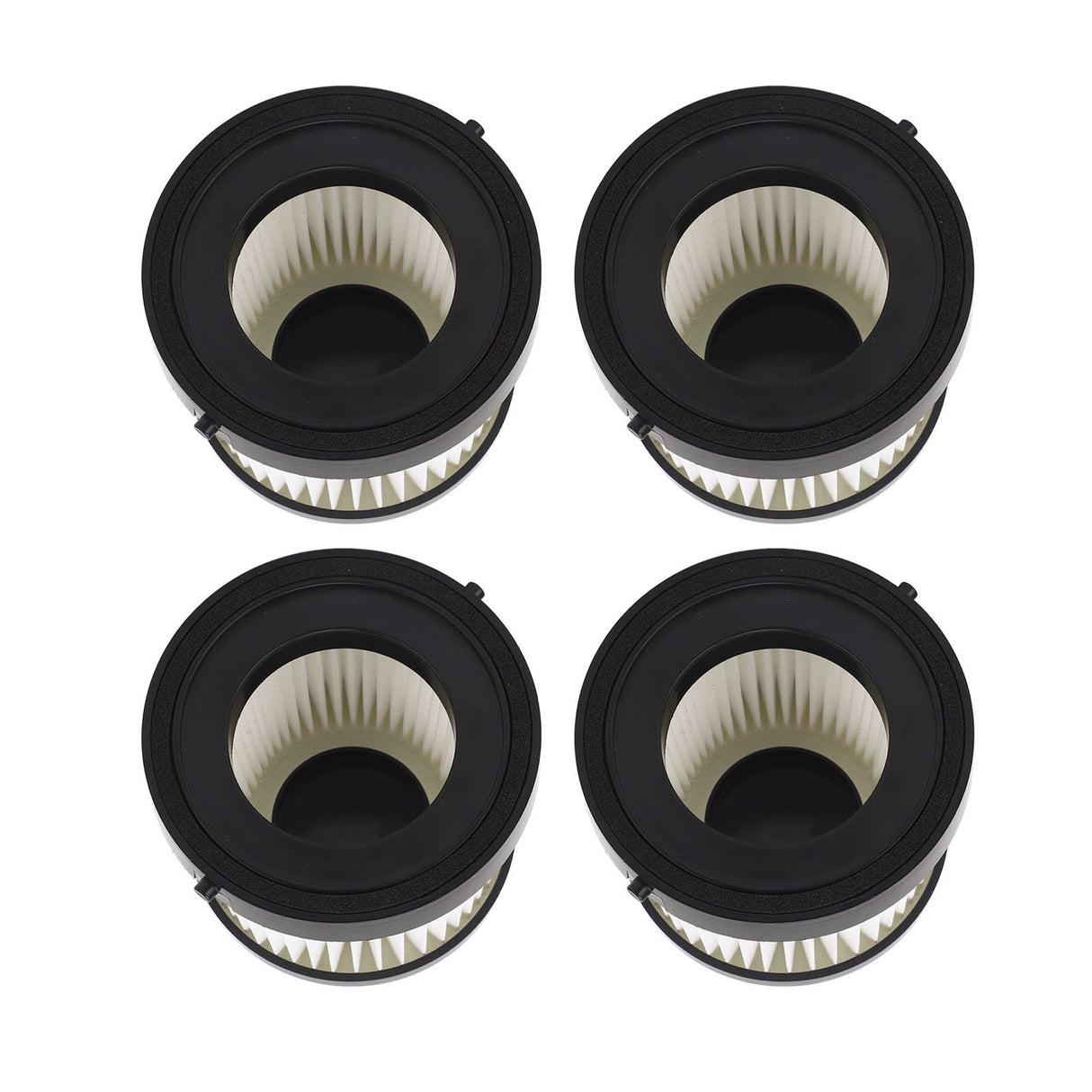 4 Pcs Vacuum Filter Non Woven Fabric Plastic Vacuum Filter Replacement for 49 90 1900 0882 20 49 90 0160 0880 20