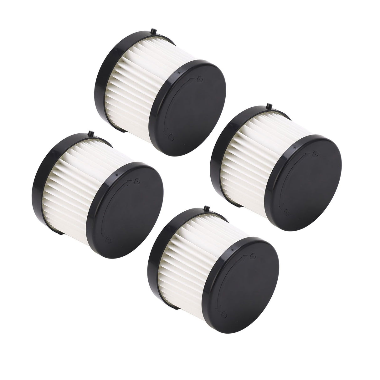 4 Pcs Vacuum Filter Non Woven Fabric Plastic Vacuum Filter Replacement for 49 90 1900 0882 20 49 90 0160 0880 20
