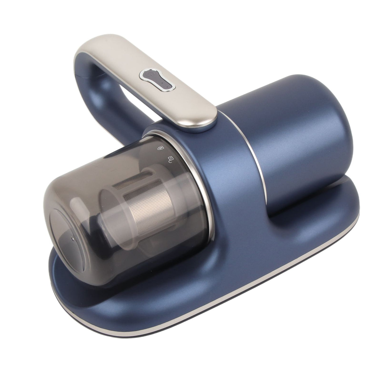 Smart Mite Remover Compact Portable Powerful UV Handheld Vacuum Cleaner Machine for Beds Sofas Carpets Cars Sky Blue