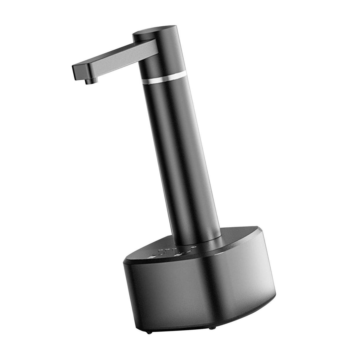 Automatic Drinking Water Bottle Pump Compact Lightweight Smart Highly Efficient Electric Water Dispenser for Home Black