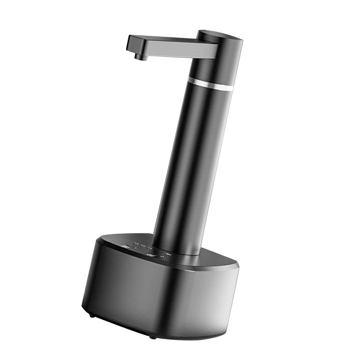 Automatic Drinking Water Bottle Pump Compact Lightweight Smart Highly Efficient Electric Water Dispenser for Home Black