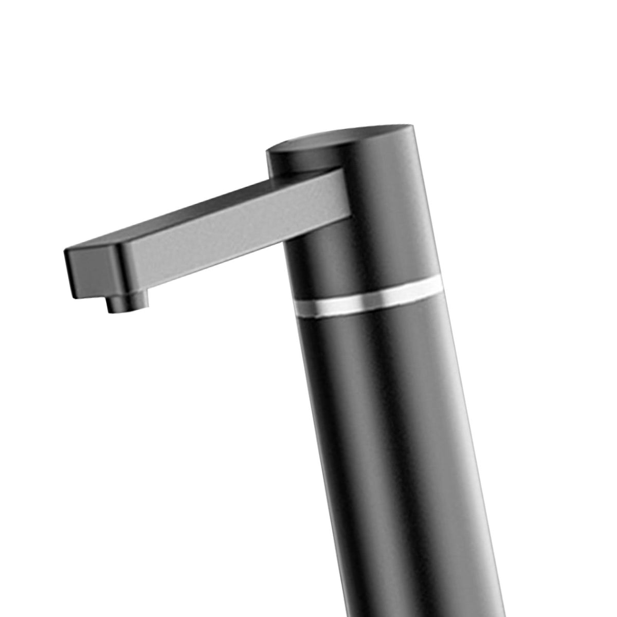 Automatic Drinking Water Bottle Pump Compact Lightweight Smart Highly Efficient Electric Water Dispenser for Home Black