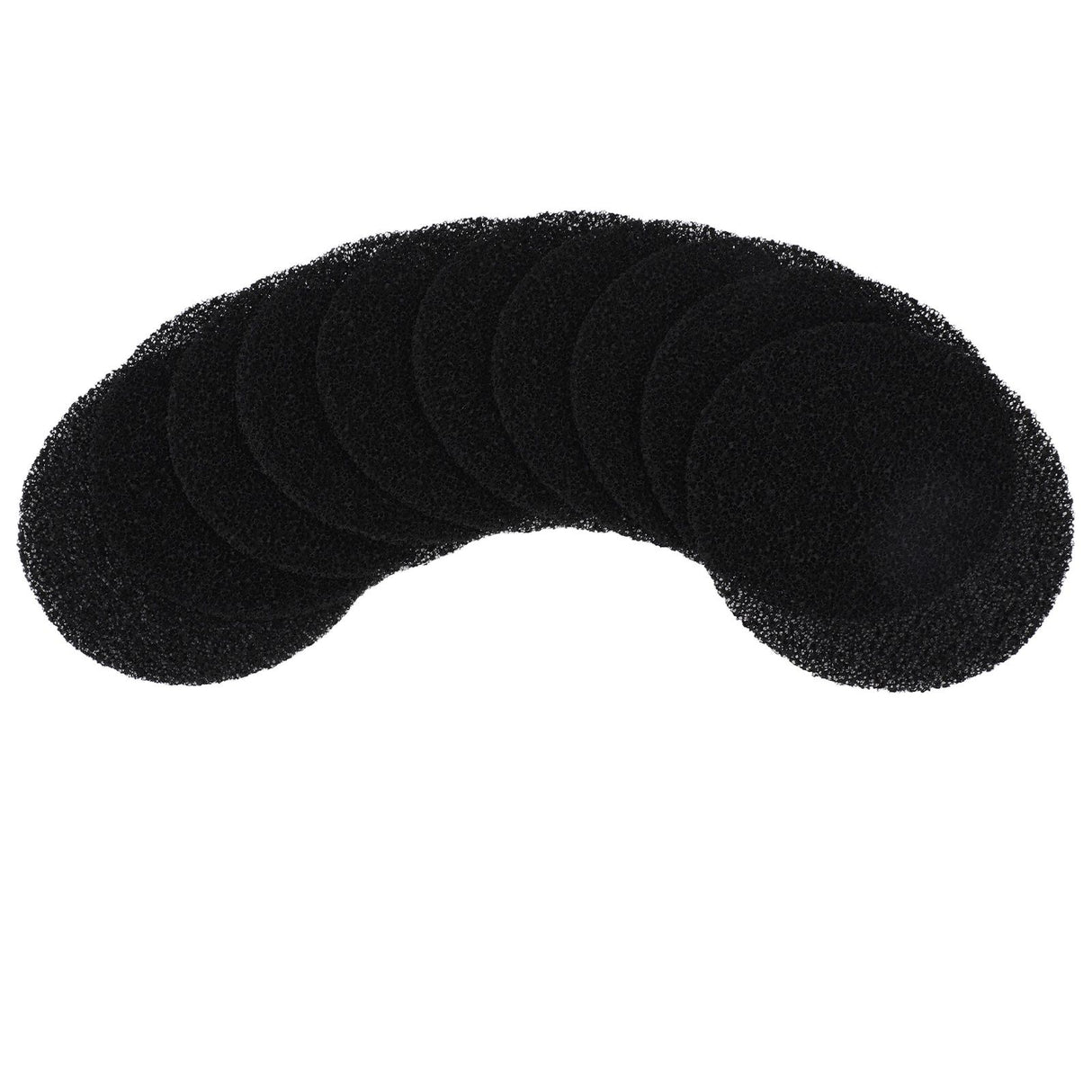 10pcs Mini Desktop Range Hood Filter Sponge Kitchen Range Hood Activated Carbon Filter Sponge Pad