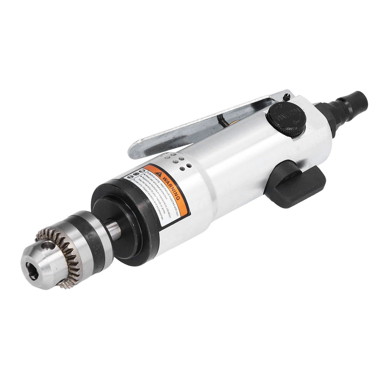 3/8in Chuck Pneumatic Drill StraightType Multifunctional RustProof Durable Industrial Air Drill