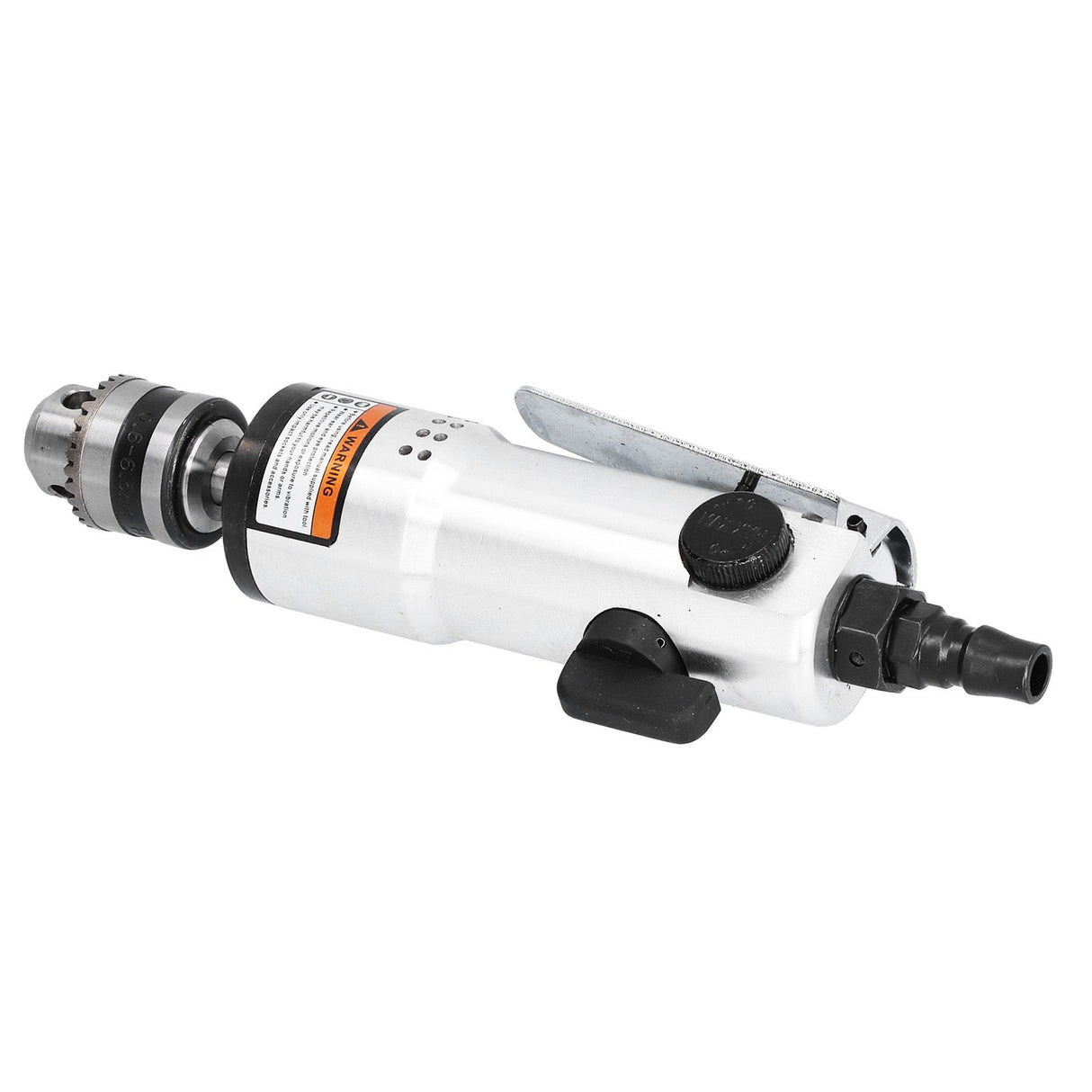 3/8in Chuck Pneumatic Drill StraightType Multifunctional RustProof Durable Industrial Air Drill