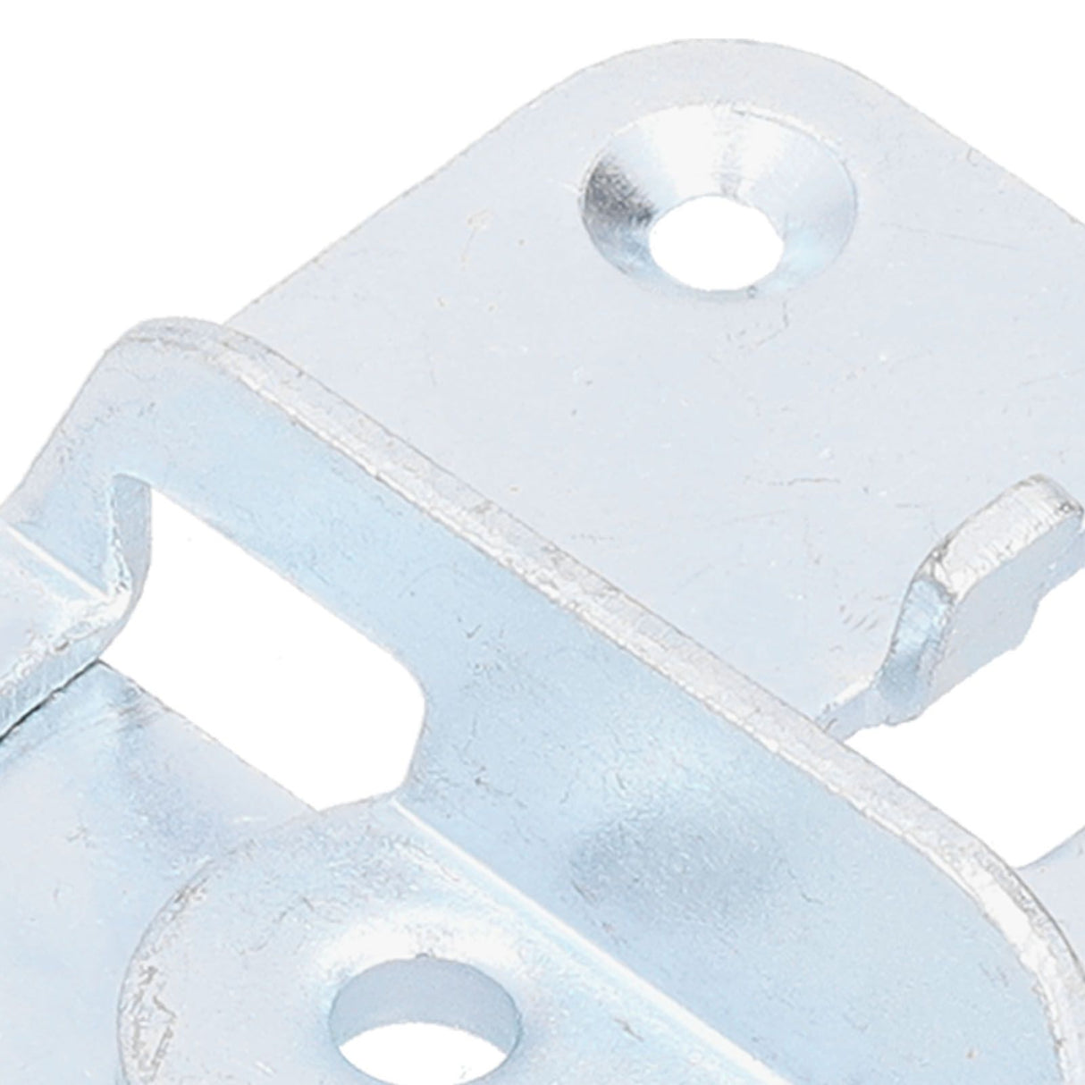 4PCS Bed Rail Bracket Heavy Duty Stainless Steel Bed Rail Fittings for Bed Frame Footrest