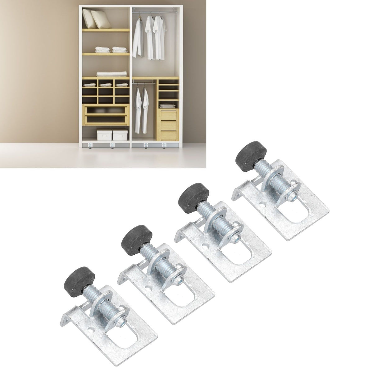 Heavy Duty Adjustable Leveling Feet Stable Durable Heavy Duty Furniture Levelers