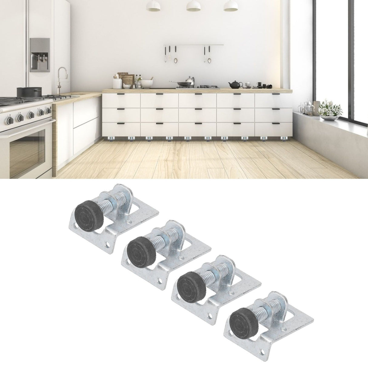 Heavy Duty Adjustable Leveling Feet Stable Durable Heavy Duty Furniture Levelers