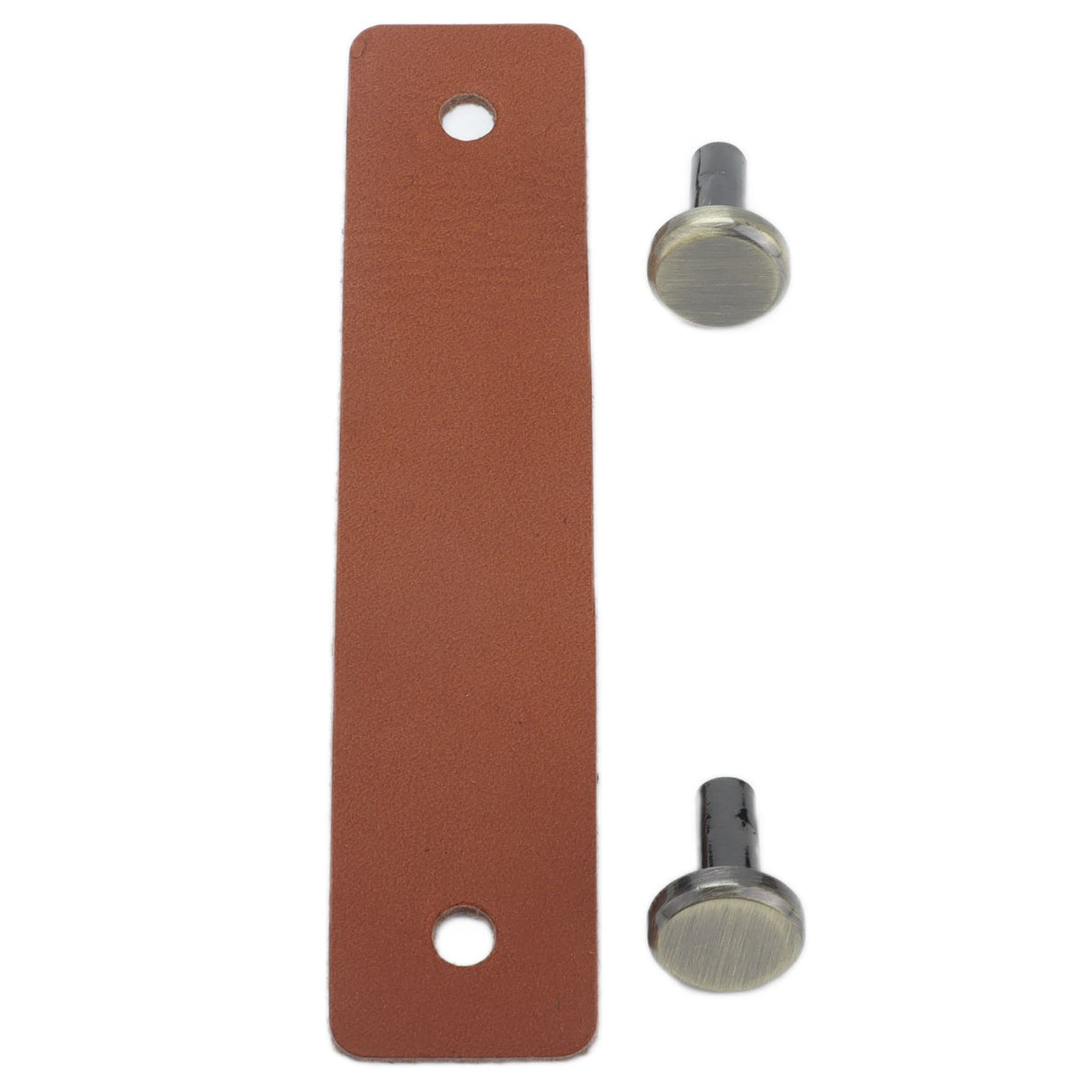 PU Leather Drawer Pulls Anticollision Wear Resistant European Exquisite Modern Simple Cabinet HandleBrown