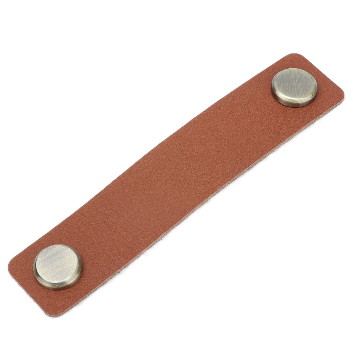 PU Leather Drawer Pulls Anticollision Wear Resistant European Exquisite Modern Simple Cabinet HandleBrown