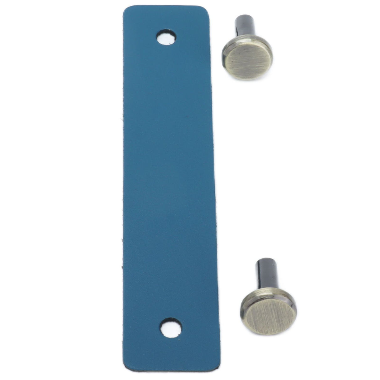 PU Leather Drawer Pulls Anticollision Wear Resistant European Exquisite Modern Simple Cabinet HandleBlue