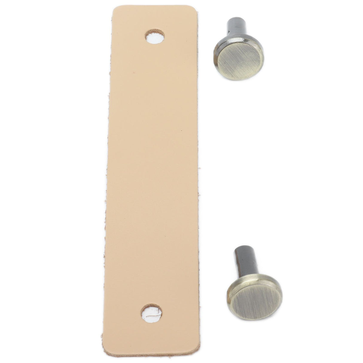 PU Leather Drawer Pulls Anticollision Wear Resistant European Exquisite Modern Simple Cabinet HandleLight Brown