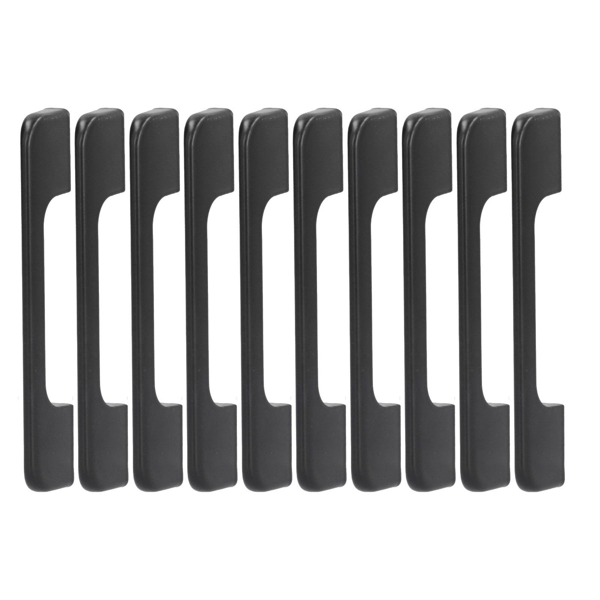10 Pcs Drawer Pulls Strong Bearing Capacity Modern Simple Unique Cabinet Handles with Screw for Wardrobe Door Window