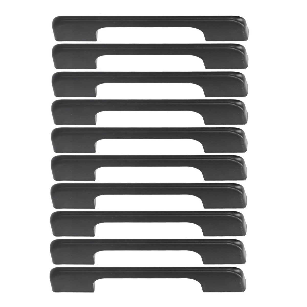 10 Pcs Drawer Pulls Strong Bearing Capacity Modern Simple Unique Cabinet Handles with Screw for Wardrobe Door Window
