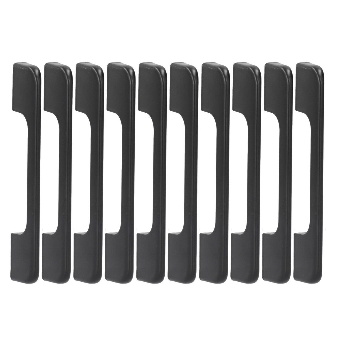10 Pcs Drawer Pulls Strong Bearing Capacity Modern Simple Unique Cabinet Handles with Screw for Wardrobe Door Window