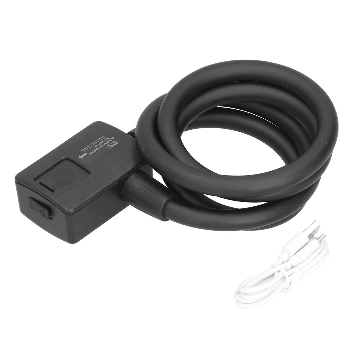 3.7V Electric Bike Lock Bluetooth Fingerprint Bike Lock with Waterproof and Dustproof Anti Theft for Cycling