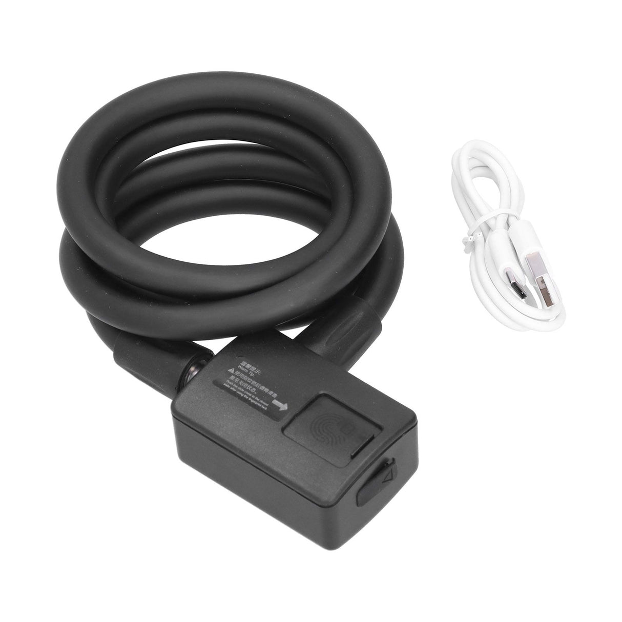 3.7V Electric Bike Lock Bluetooth Fingerprint Bike Lock with Waterproof and Dustproof Anti Theft for Cycling