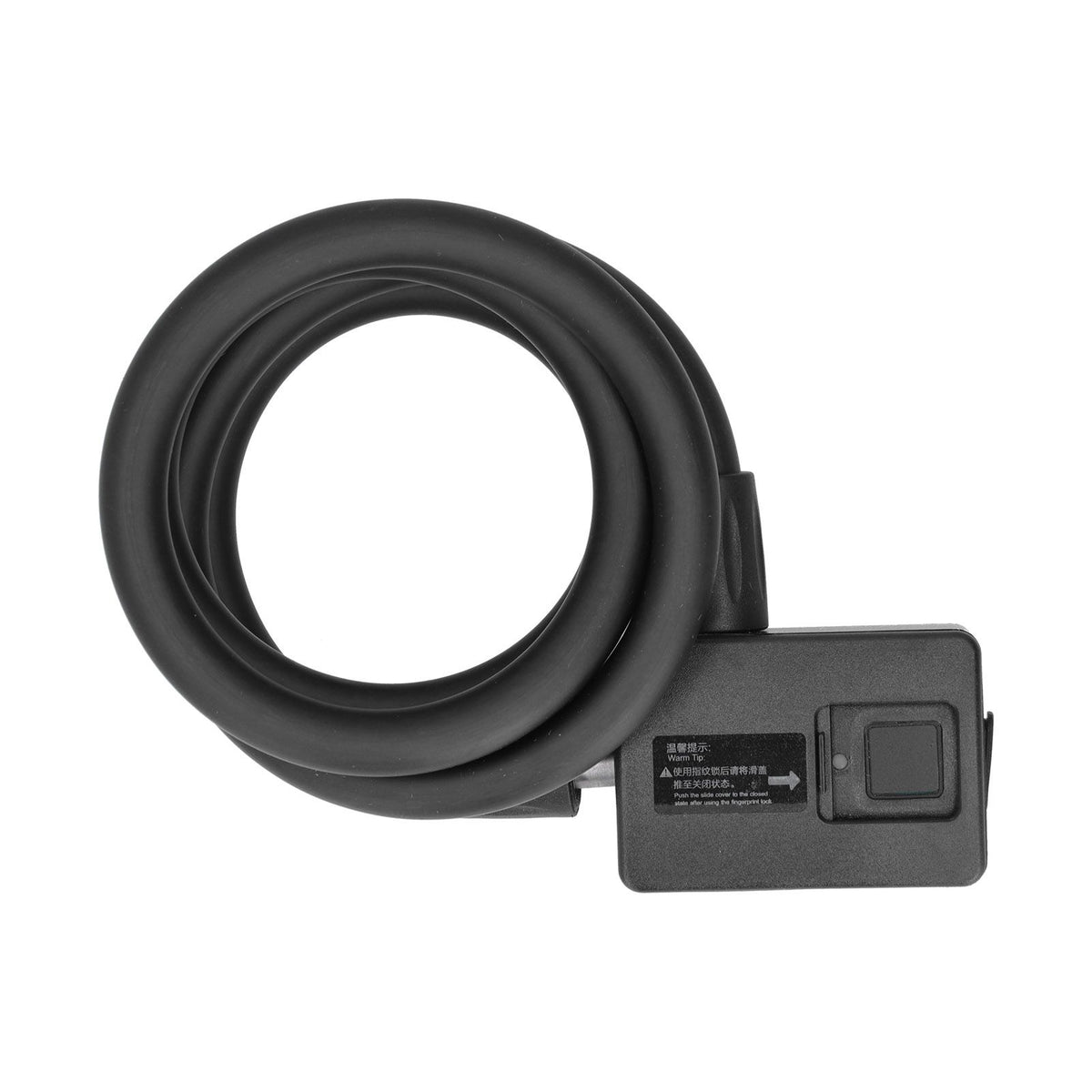 3.7V Electric Bike Lock Bluetooth Fingerprint Bike Lock with Waterproof and Dustproof Anti Theft for Cycling