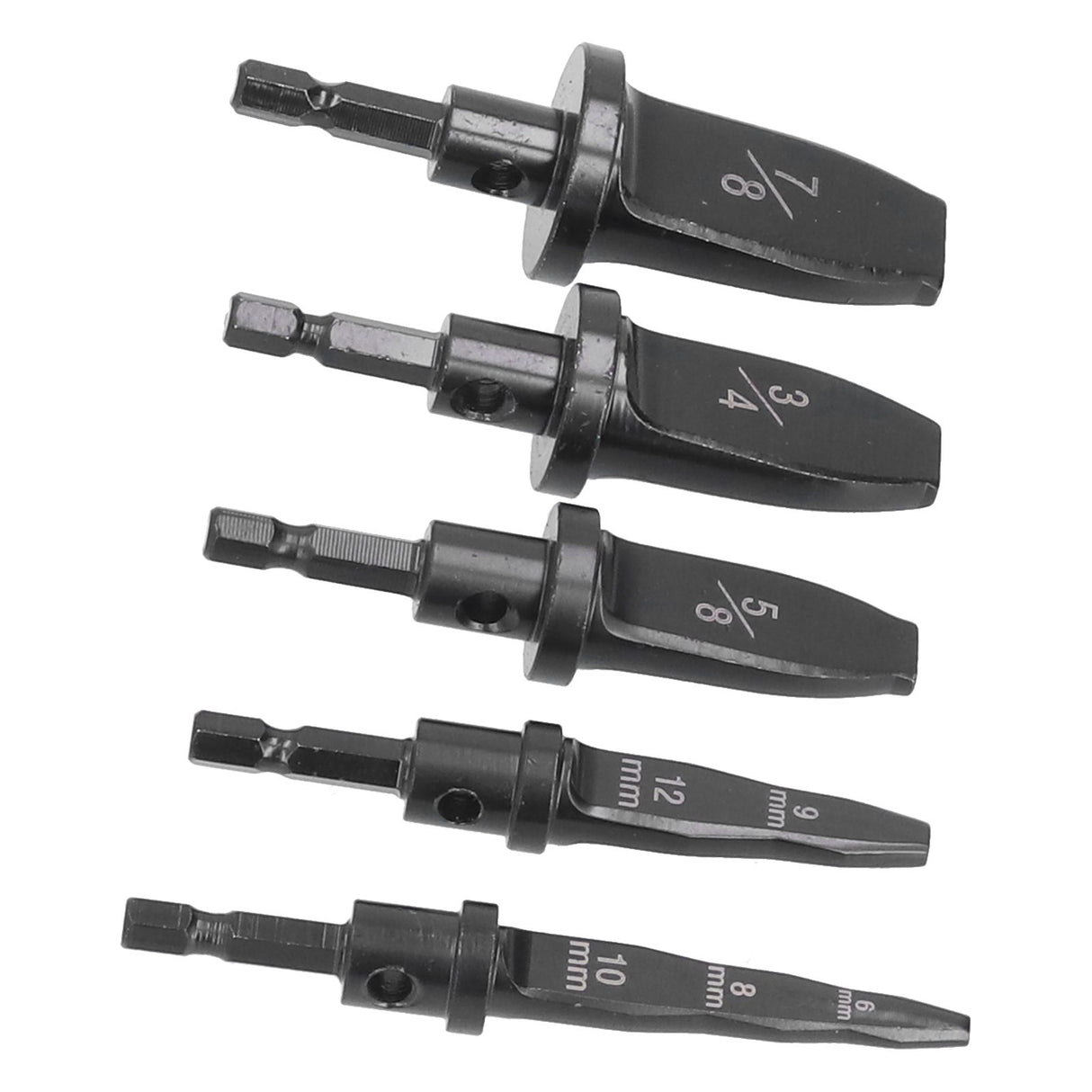 Copper Pipe Expander High Speed Steel Metric Industrial Hex Handle Pipe Flaring Tool for Air Conditioners