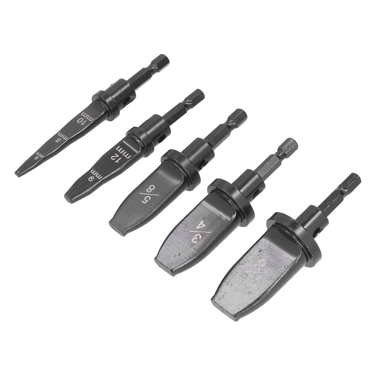 Copper Pipe Expander High Speed Steel Metric Industrial Hex Handle Pipe Flaring Tool for Air Conditioners