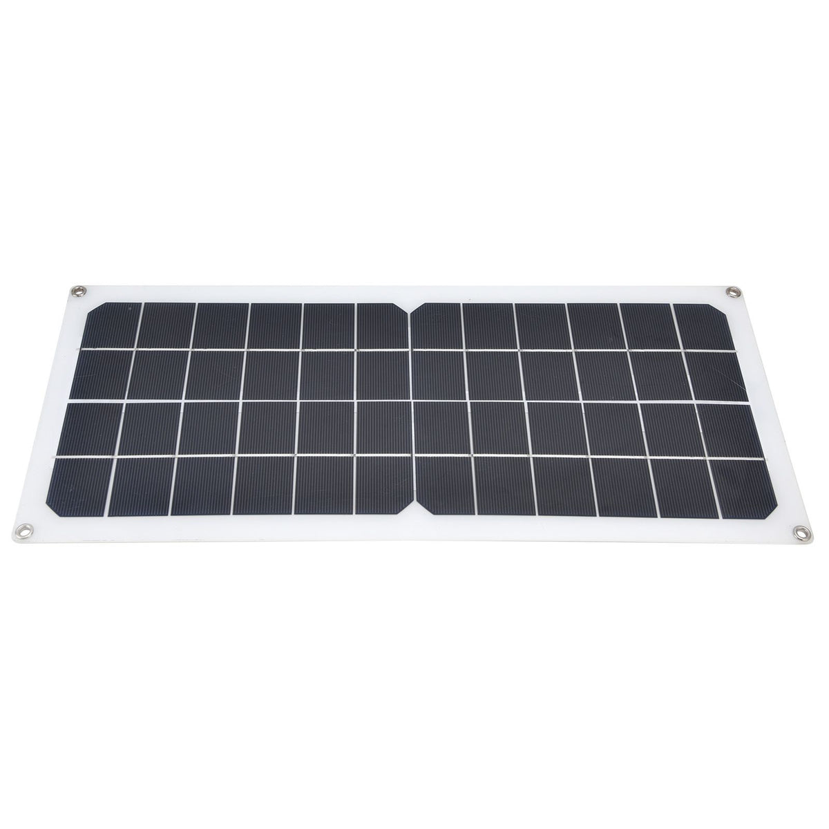10W Photovoltaic Solar Panel Charging Board with Dual USB Ports for RVs Boat Planes Satellites Spaceport