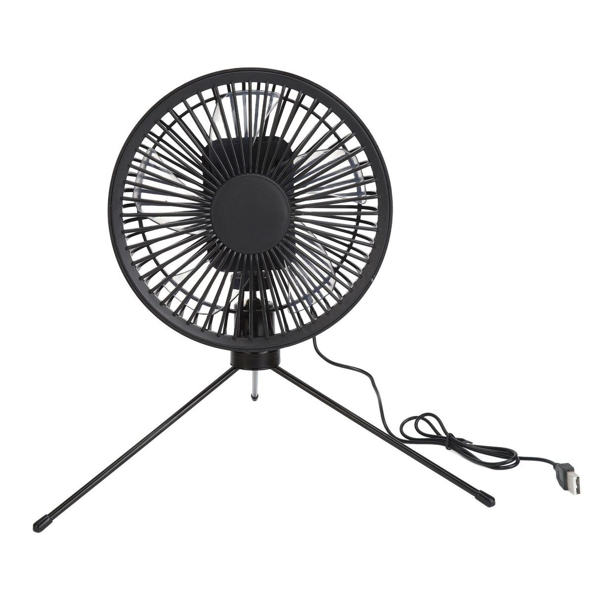 Solar Camping Fan with Tripod IP67 Waterproof Adjustable Portable Camping Fan with 10W Solar Panel for Outdoor Camping