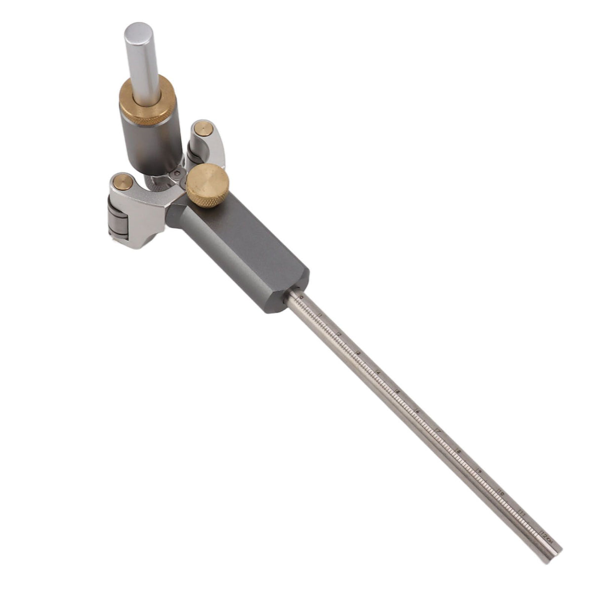 Linear Arc Dual Purpose Scriber Ruler Wood Scribe Tool Multifunctional Woodworking Scribing Drawing Tool