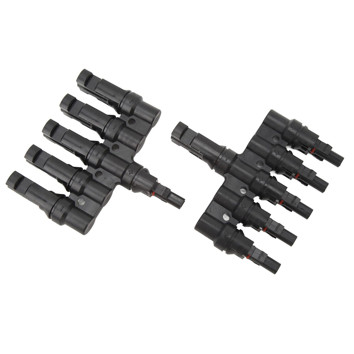 Solar T Branch Connector 1 to 5 PPO IP67 Waterproof Female Male Safety Protection Solar Panel Power Accessory