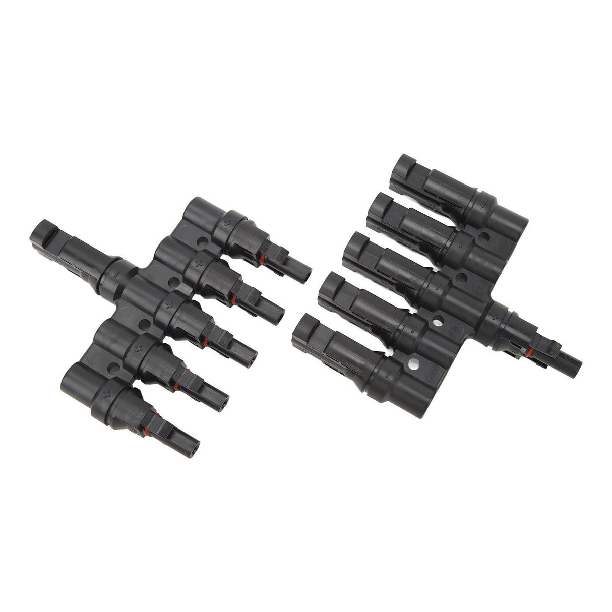 Solar T Branch Connector 1 to 5 PPO IP67 Waterproof Female Male Safety Protection Solar Panel Power Accessory