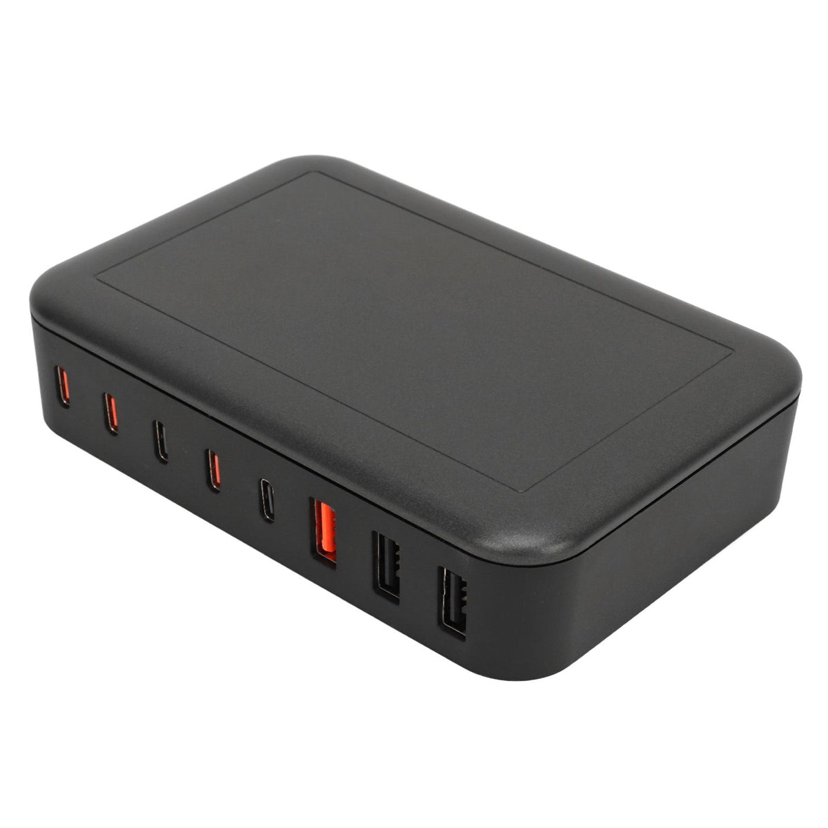 Multi Port USB Charger 235W 8 Ports PD65W Tabletop Fast USB C Charging Station for Macbook 100‑240V