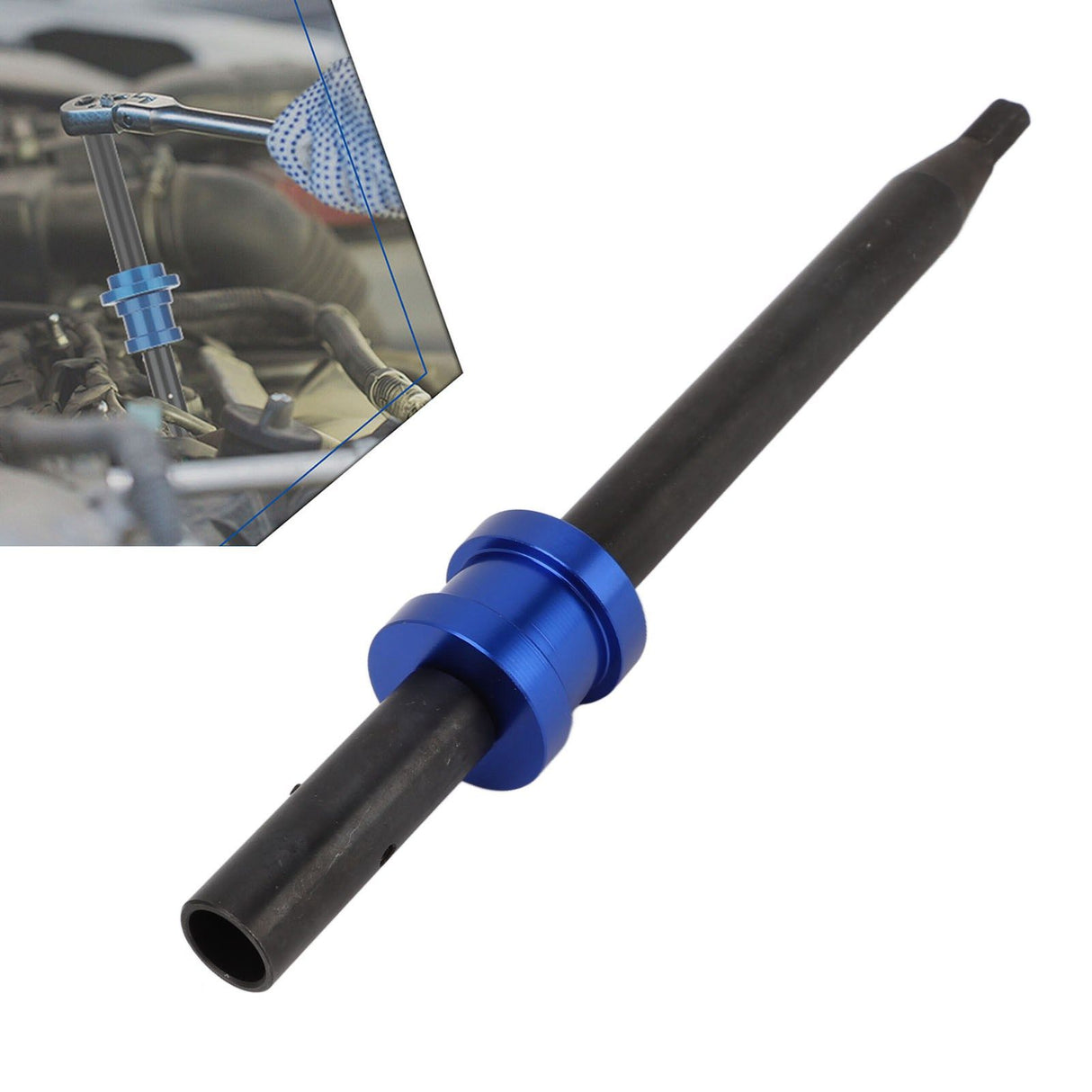 Oil Pump Primer Tool Aluminum Steel Engine Oil Pump Primer for V6 V8 BBC 454 Big and Small Block