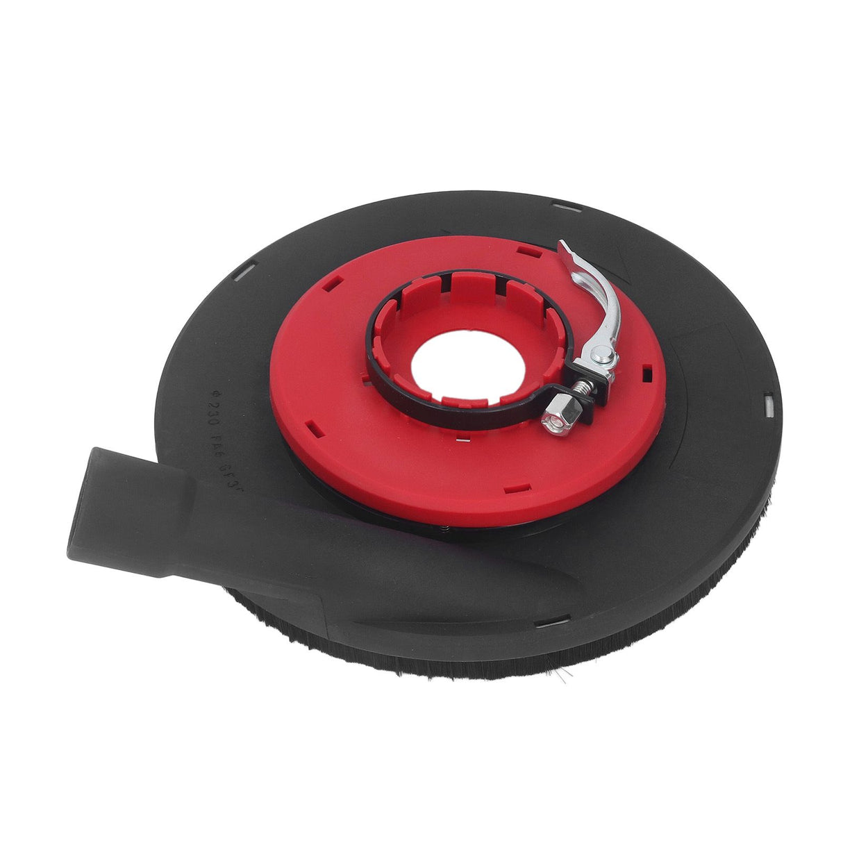 9 Inch Angle Grinder Dust Shroud Surface Grinding Dust Shroud for Angle Grinder Red Black 230mm Grinding Wheel