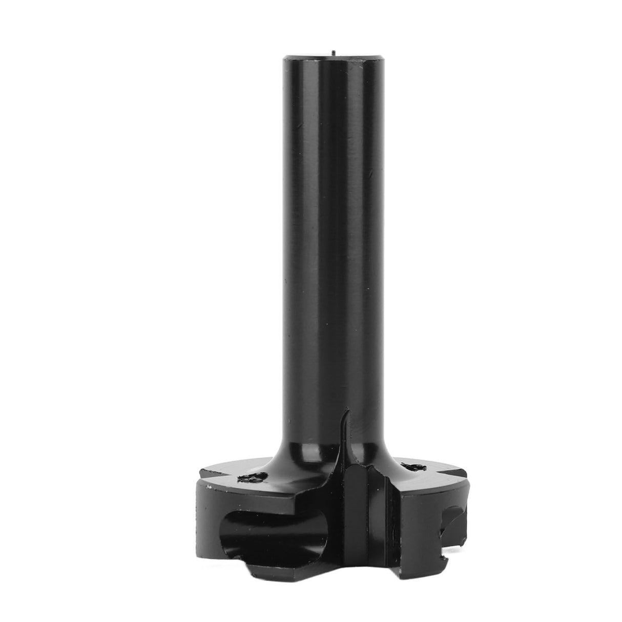 Slab Flattening Router Bit Insert Detachable Cemented Carbide 1/2in Shank 4 Blade Planing Bit for Woodworking