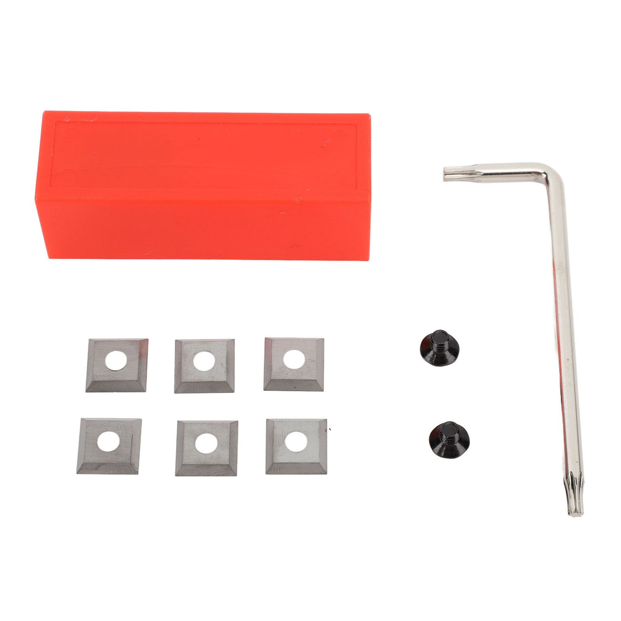 Slab Flattening Router Bit Insert Detachable Cemented Carbide 1/2in Shank 4 Blade Planing Bit for Woodworking