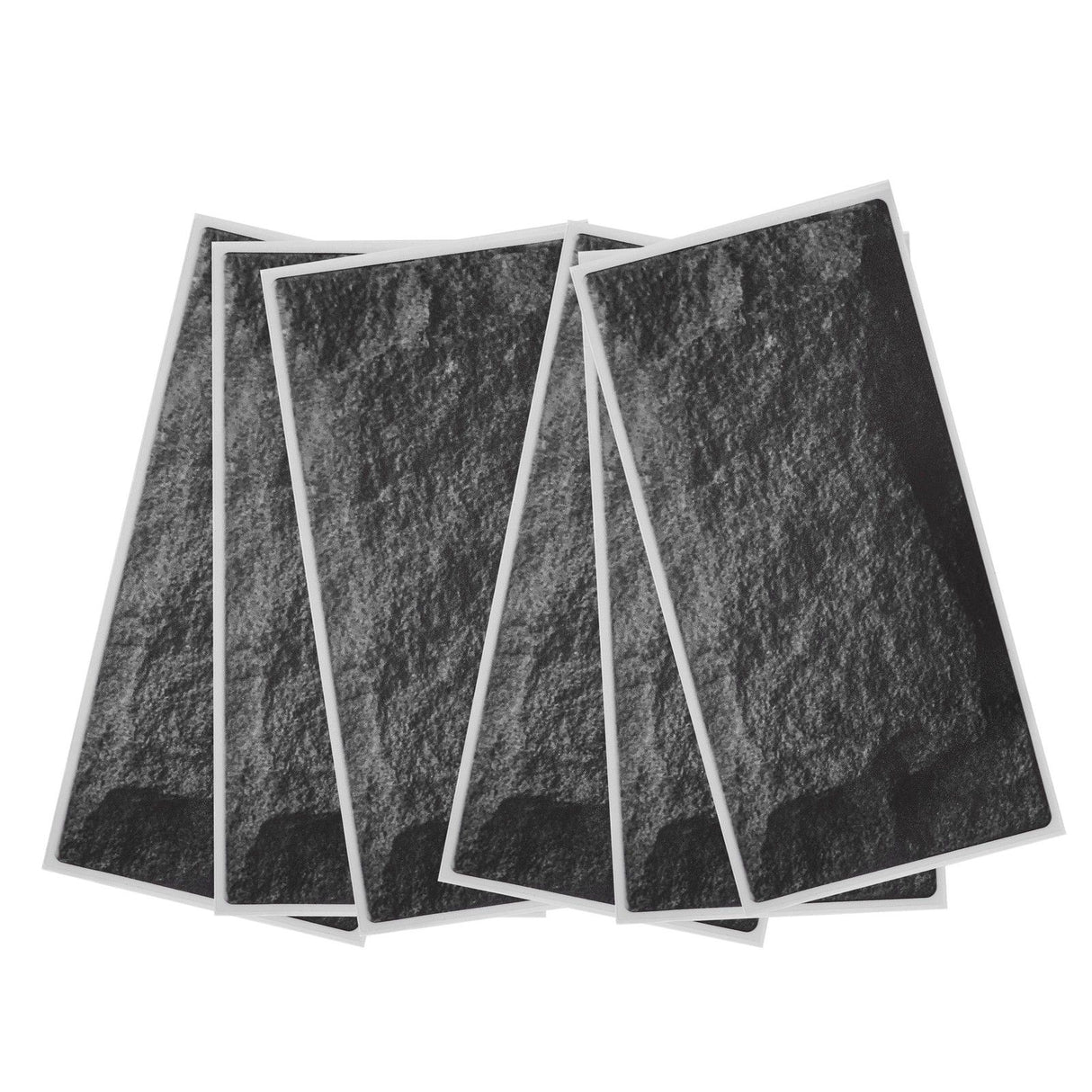 6Pcs Matte Wall Sticker Waterproof Self‑Adhesive Non‑Slip Floor Sticker for Home Use