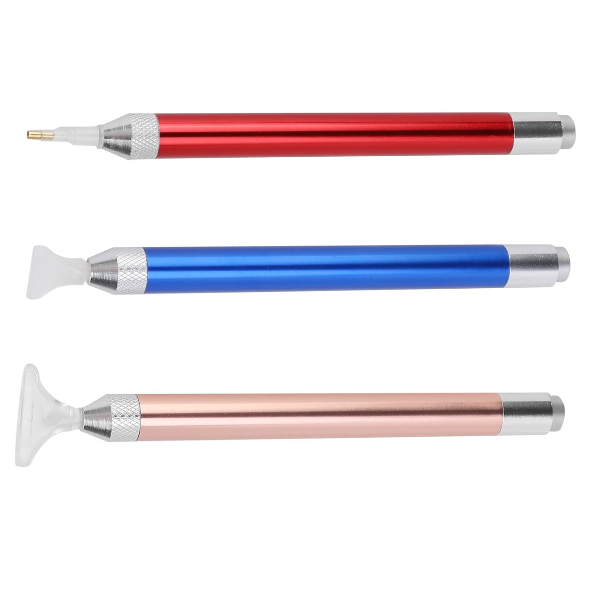 3Set Luminous Diamond Painting Pen with Magnifier for 5D DIY Diamond Art Cross Stitched Embroidery