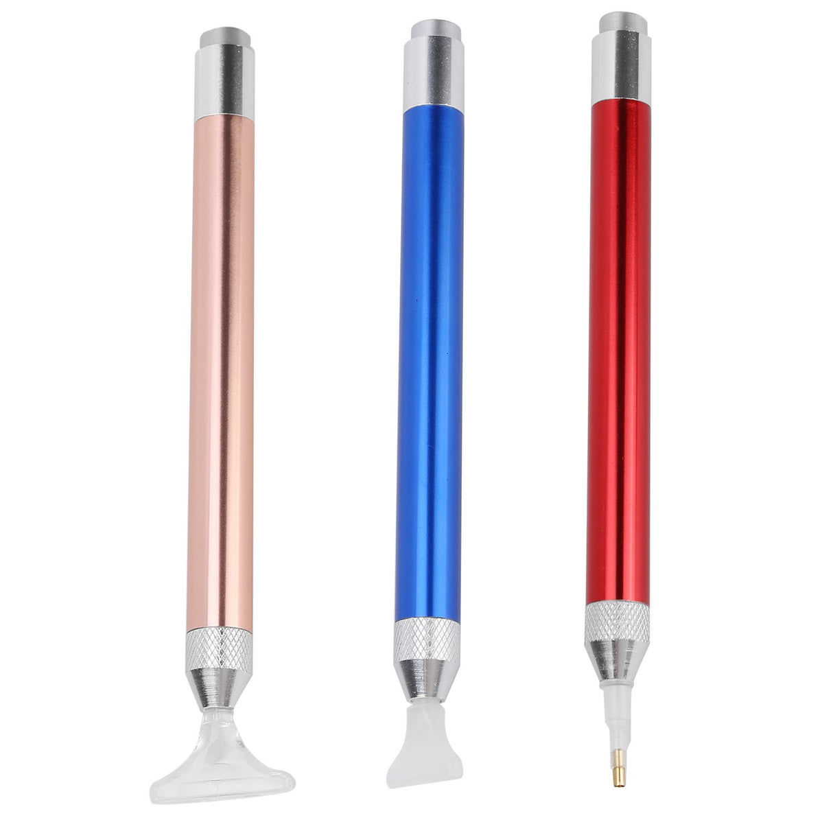 3Set Luminous Diamond Painting Pen with Magnifier for 5D DIY Diamond Art Cross Stitched Embroidery