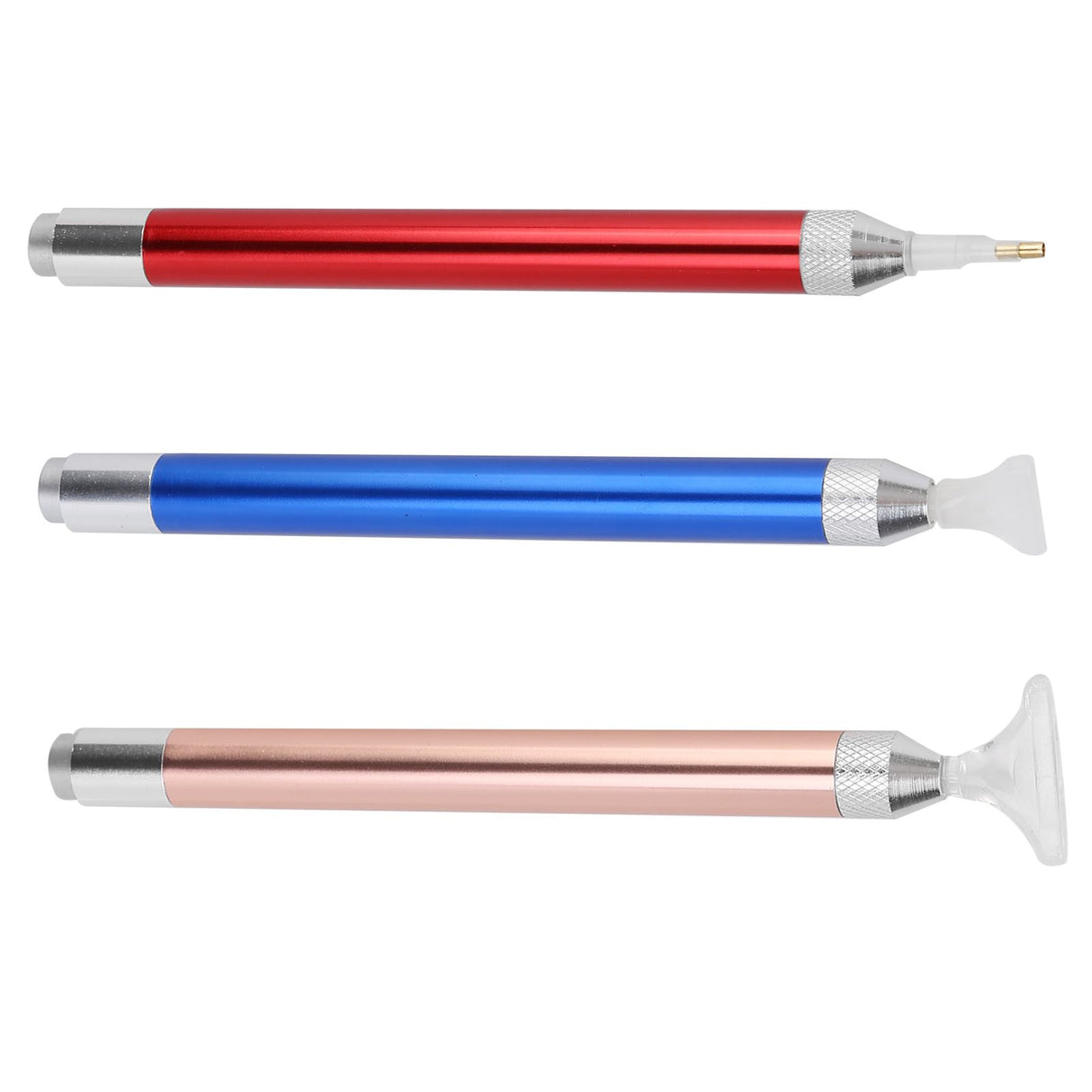 3Set Luminous Diamond Painting Pen with Magnifier for 5D DIY Diamond Art Cross Stitched Embroidery