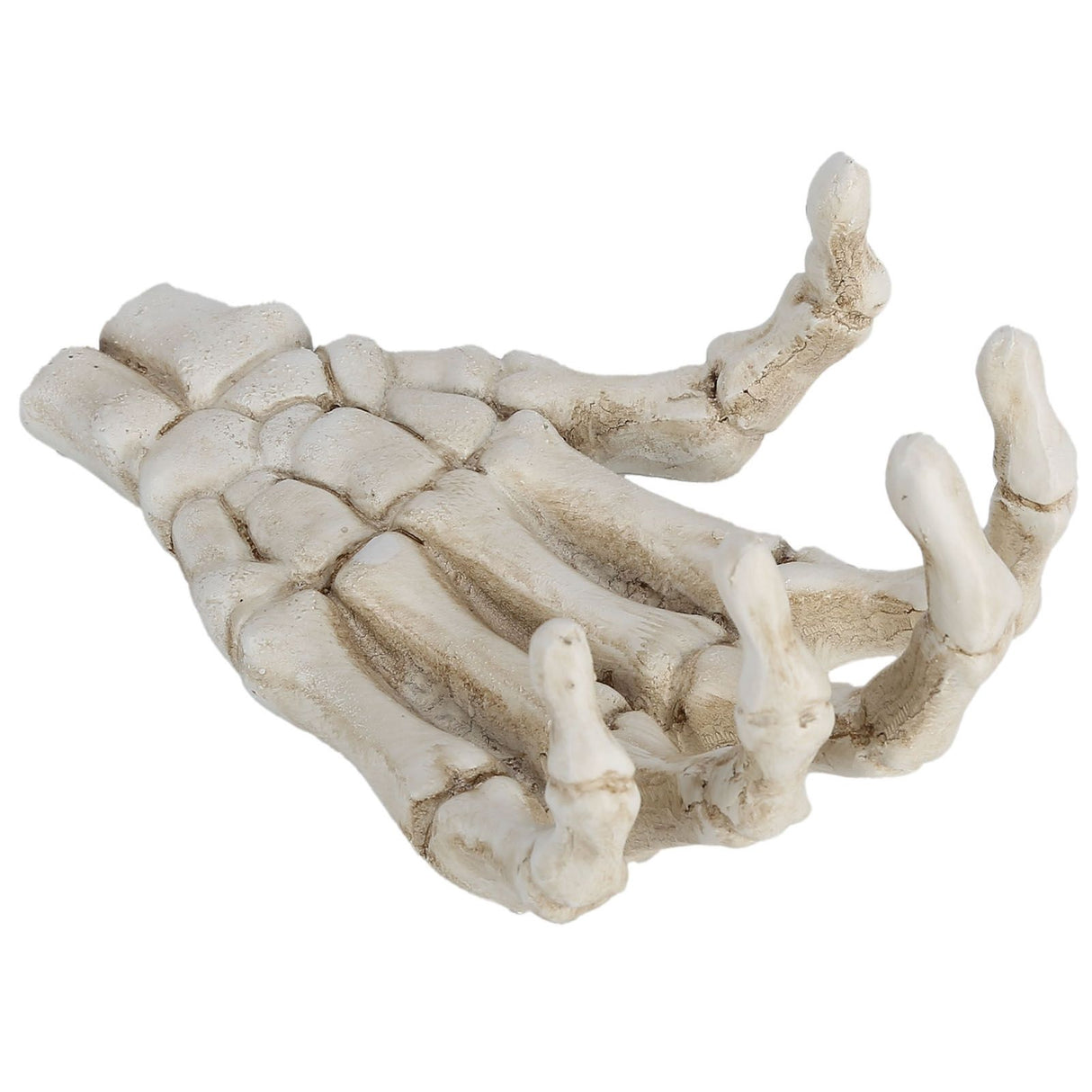 Halloween Skeleton Hands High Hardness Corrosion Resistance Light Weight Hand Bone Ornaments for Teaching Tool Bracket