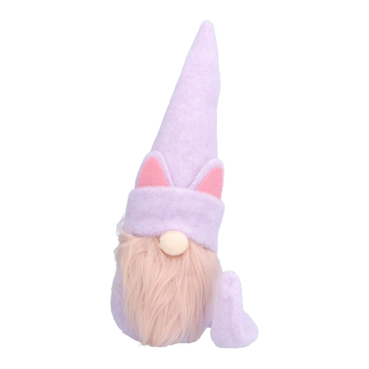 Faceless Dwarf Doll Flannel Halloween Ornament Decoration Halloween Props for Indoor Outdoor PartyRed